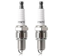 F7RTC Bougie d'Allumage Remplaçante, 2 Pièces Bougies Tondeuse F7RTC pour Moteur Compatible avec NGK BPR7ES, BOS CH 7992/WR5DC 4038/WR5DP, Cham pion 332/RN7YC 415/RN9YC 818/RN2C, W22EPR-U/3088,R41CXLS