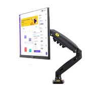 F80 + 2XUSB3.0 Ressort à gaz de Bureau 17-30 Pouces LCD Support de Moniteur LED Bras de Montage Support de Moniteur de Mouvement Complet capacité de Charge 2-9 kg(2019 F80 W 2XUSB2.0)