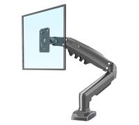 F80 Ressort à gaz de Bureau 17-30 Pouces LCD Support de Moniteur LED Bras de Montage Support de Moniteur de Mouvement Complet capacité de Charge 2-9 kg(2024 Matte Charcoal)