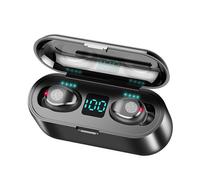 F9 Écouteurs sans fil True Wireless BT 5.4 Casque de sport portable 45mAh