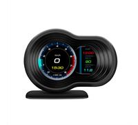 F9 Head Up Display Auto OBD2 + GPS Smart Car Hud Gauge Digital Dipstick Safety Alarm Noir