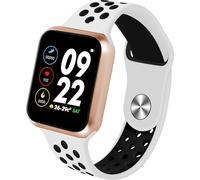 F9 Smart Bracelet Full Color Screen Touch Smartwatch Plusieurs modèles de mouvements Fréquence cardiaque Tension artérielle Moniteur de sommeil Coque en or blanc noir