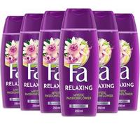 FA Crème de douche relaxante Mystic Passionflower 6 x 250 ml