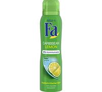 Fa Spray déodorant Caribbean Lemon – parfum exotique et frais 48h – Lot de 6
