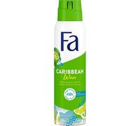 Spray déodorant Fa, Caribbean Lemon Exotisch-frischer Duft 48h - Lot de 6