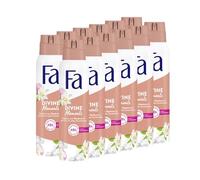 FA Divine Moments Déodorant en spray (12 x 150 ml), parfum fleur de camélia sauvage, formule végétalienne, arrête les bactéries, déodorant sans sels d'aluminium