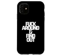 FA&FO F AUTOUR ET & DÉCOUVREZ drôle malédiction mauvais mot jurer Coque pour iPhone 11