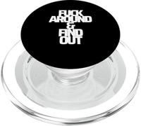 FA&FO F AUTOUR ET & DÉCOUVREZ drôle malédiction mauvais mot jurer PopSockets PopGrip pour MagSafe