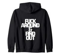 FA&FO F AUTOUR ET & DÉCOUVREZ drôle malédiction mauvais mot jurer Sweat à Capuche
