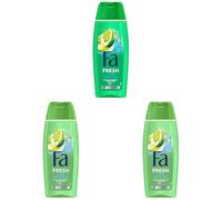 Fa - Gel Douche Corps Frais et Tonifiant - Island Vibes - Caribbean Wave - Formule de pH neutre pour la peau - Testé sous contrôle dermatologique - Bouteille de 250 ml (Lot de 3)