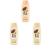 Fa Gel Douche Corps, Huile de Coco et Parfum Beurre de Cacao, 250ml (Lot de 3)