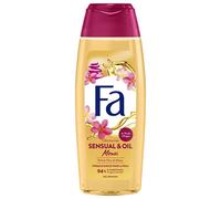 FA - Gel Douche Corps - Sensual & Oil - Monoï - A l'Huile d'Argan et Fleur de Monoï - Formule de pH neutre pour la peau - Testé sous contrôle dermatologique - Bouteille de 250 ml