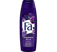 Fa, Gel Douche et Bain Corps, Luxurious Moments, Sensation peau douce, Formule a l'huile, Parfum Violette rose, Formule Vegane, Bouteille de 750 ml