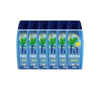 Fa Gel Douche Sport 250ml Fraîcheur Parfum Citron Menthe Rafraichissant - pack de 6