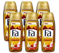 Fa Golden Temples Lot de 6 gels douche vanille 250 ml