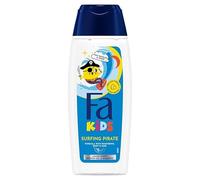 Fa Kids Lot de 6 gels douche et shampoing 2 en 1 au parfum de citron Surfing Pirate 250 ml
