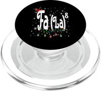 FA (LA) 8 Chapeau de Père Noël Humoristique FA La Math Teacher PopSockets PopGrip pour MagSafe