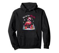 FA La Lala Mingo Flamingo Rose Noël Tropical Cheer Sweat à Capuche