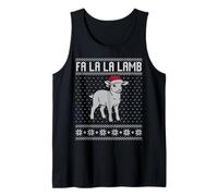 Fa lamb Pull moche mouton drôle Noël Débardeur