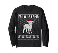 Fa lamb Pull moche mouton drôle Noël Manche Longue