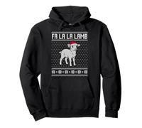 Fa lamb Pull moche mouton drôle Noël Sweat à Capuche
