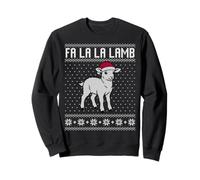 Fa lamb Pull moche mouton drôle Noël Sweatshirt