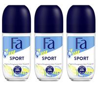 Fa Lot de 3 déodorants roll-on sport 50 ml