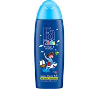 Fa Lot de 6 flacons de gel douche et shampoing pour enfants, parfum marin sauvage, 6 x 250 ml