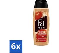 Fa Men - 2 in 1 Shampooing & Gel Douche - Parfum Guarana - 250 ml - Advantage pack - 6 pièces