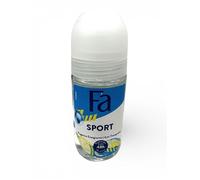 Fa Men Lot de 6 déodorants à bille pour le sport, parfum agrumes verts, anti-transpirants, protection 48 h, 50 ml