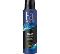 Fa Men - Sport - Déodorant Spray - Parfum vitalisant - 150 ml - Pack avantage - 6 pièces