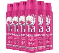 Fa Déodorant en spray Pink Passion – Lot de 6, 150 ml