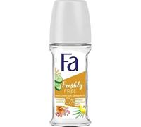 Fa Roll On Freshly Free Cucumber & Lemon Lot de 4 flacons de 50 ml anti-transpirant