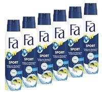 Fa Sport 48h Lot de 6 déodorants en spray (6 x 150 ml)
