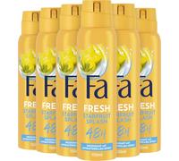 Fa Starfruit Feel Refreshed Lot de 6 déodorants en spray pour femme 150 ml