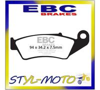 FA185TT Plaquettes Sinterisées Avant Gauche EBC BETA RR 450 Enduro 2005-2012