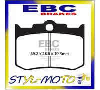 Ebc Fa-hh Series Fa216/2hh Sintered Brake Pads Noir