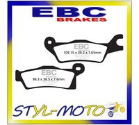 Ebc Fa-tt Series Carbon Fiber Fa618tt Brake Pads Noir