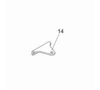 415 - plaque et fixation avant - FAAC 728271