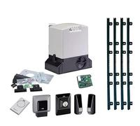 FAAC 740 Kit Delta 2 portail coulissant de 500 kg 230 V avec 4 m de crémaillère 1056303445 ML081