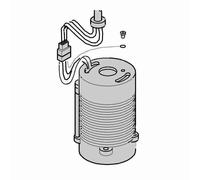 FAAC 7704075 - Moteur stator électrique 220V 230V 6P pour 750 760 de rechange