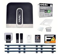 FAAC Cyclo C720 Kit 3 m crémaillère en Nylon Automatique Portail Coulissant dfm