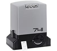 Faac Delta 3-105630445 - Kit d’automatisation pour portails coulissants jusqu’à 900 kg, à usage résidentiel, avec moteur de 230 V, carte électronique et paire de photocellules Safebeam incluses