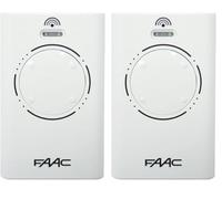 FAAC - Télécommande FAAC XT4 868 SLH, 868 MHz, 4 Boutons (Lot de 2)