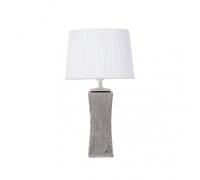 Fab 138771010 Dessus De Table Palo Santo Céramique 1xe27 Pantalon Blanc Brillant Argent 50,5x28x28 Cm