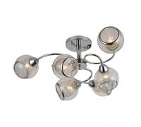 Fab 153256020 Lampe Stanley 6xe27 Chrome 26x68x68 Cm