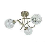 Fab 154153014 Lampe Rio De Janeiro 3xg9 Cuir 21x37x37 Cm