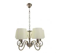 Fab 155155014 Lampe Amsterdam 5xe14 Cuir Regx45x45 Cm
