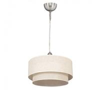 Fab 2.810 / 35-Beis / Beis Pendentif Double 1l. Beige / Beige Cilind (35/25/Reg)