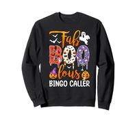 Fab Boo Lous Appelant Bingo Boo Fantôme Citrouille Halloween Sweatshirt
